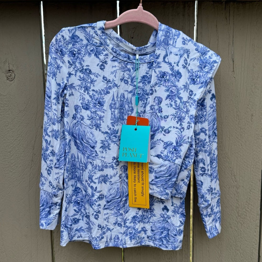 NWT Posh Peanut Briar Long Sleeve Pajamas